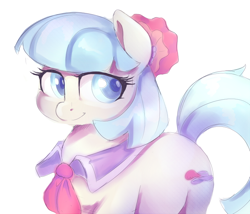 Size: 800x685 | Tagged: safe, artist:sirmasterdufel, coco pommel, chubby, cute, solo