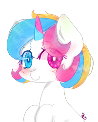 Size: 1184x1473 | Tagged: safe, artist:windymils, oc, oc only, oc:vanbo, pony, unicorn, female, heterochromia, mare, simple background, solo, transparent background