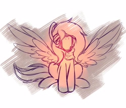 Size: 2506x2160 | Tagged: safe, artist:mirtash, oc, oc only, oc:mirta whoowlms, pony, clothes, crying, female, mare, rcf community, sad, scarf, sketch, solo