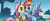 Size: 1440x600 | Tagged: safe, artist:pencils, derpibooru import, edit, idw, fluttershy, rainbow dash, pegasus, pony, spoiler:comic, spoiler:comicidw2020, best pony, bipedal, cute, dashabetes, duo, eye contact, female, flutterdash, friendshipping, grin, hair over one eye, hug, looking at each other, mare, official comic, petting, raised hoof, shipping fuel, shyabetes, smiling, speech bubble, spread wings, squee, winghug, wings