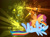 Size: 1023x767 | Tagged: safe, artist:kysss90, artist:scooterlights, rainbow dash, scootaloo, pegasus, pony, bubble, cute, cutealoo, scootalove, vector, wallpaper
