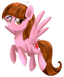 Size: 1024x1229 | Tagged: safe, artist:slasharu, oc, oc only, oc:shyfly, pegasus, pony, female, flying, mare, simple background, solo, transparent background