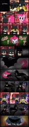 Size: 750x3300 | Tagged: safe, artist:mixermike622, derpibooru import, pinkie pie, twilight sparkle, human, batman, comic, crossover, dan, dan vs fim, i am the night, my parents are dead