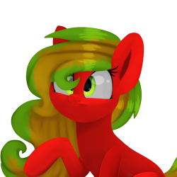 Size: 1000x1000 | Tagged: safe, artist:chibadeer, oc, oc only, earth pony, pony, female, mare, simple background, solo, transparent background