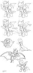 Size: 1024x2249 | Tagged: safe, artist:tsitra360, derpibooru import, rainbow dash, pegasus, pony, batman, batmare, clothes, concept art, costume, crossover, dc universe, monochrome, sketch