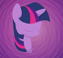 Size: 2640x2400 | Tagged: safe, artist:tuppkam1, twilight sparkle, abstract background, bust, eyes closed, high res, lineless, portrait, solo