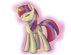 Size: 1024x788 | Tagged: safe, artist:dusthiel, moondancer, pony, unicorn, alternate hairstyle, female, horn, mare, solo