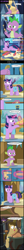 Size: 800x8436 | Tagged: safe, artist:toxic-mario, doctor whooves, moondancer, spike, twilight sparkle, twilight sparkle (alicorn), alicorn, dragon, pony, absurd resolution, comic, female, key, mare