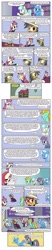 Size: 1000x4850 | Tagged: safe, artist:acidemerald, a.k. yearling, coco pommel, daring do, lightning dust, maud pie, moondancer, trixie, earth pony, pegasus, pony, unicorn, comic, dialogue, female, library, mare