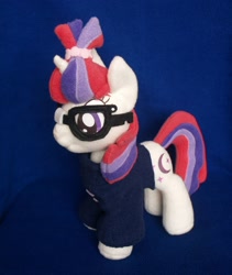 Size: 2006x2376 | Tagged: safe, artist:adamar44, moondancer, clothes, glasses, irl, photo, plushie, solo