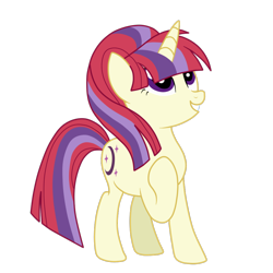 Size: 2000x2000 | Tagged: safe, artist:luckyclau, moondancer, alternate hairstyle, alternate universe, mane swap, simple background, solo, transparent background, vector