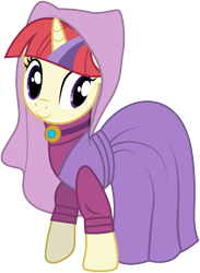 Size: 1001x1365 | Tagged: safe, artist:cloudyglow, moondancer, pony, unicorn, clothes, clothes swap, cosplay, costume, crossover, cute, dancerbetes, disney, dress, female, maid marian, mare, robin hood, simple background, smiling, solo, transparent background, vector