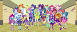 Size: 7141x3000 | Tagged: safe, artist:3d4d, artist:limedazzle, artist:mixiepie, artist:pink1ejack, artist:theshadowstone, adagio dazzle, applejack, aria blaze, fluttershy, fuchsia blush, gloriosa daisy, indigo zap, lavender lace, lemon zest, moondancer, pinkie pie, rainbow dash, rarity, sci-twi, sonata dusk, sour sweet, starlight glimmer, sugarcoat, sunny flare, sunset shimmer, trixie, twilight sparkle, equestria girls, friendship games, legend of everfree, rainbow rocks, absurd resolution, alternate universe, boots, canterlot high, clothes, crystal guardian, crystal wings, female, glasses, high heel boots, humane five, legs, ponied up, shadow five, shoes, sneakers, sparkles, super ponied up, the dazzlings, the rainbooms, trixie and the illusions, wall of tags, wings