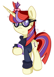 Size: 1182x1667 | Tagged: safe, artist:flamevulture17, moondancer, pony, unicorn, book, female, mare, simple background, solo, transparent background