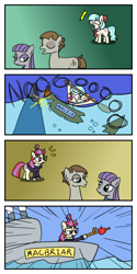 Size: 400x800 | Tagged: safe, artist:acidemerald, coco pommel, maud pie, moondancer, mudbriar, trixie, earth pony, pony, unicorn, the maud couple, apple, big no, boat, canoe, coco the shipper, comic, derp, female, food, lesbian, macbriar, male, mare, maudbriar, mauxie, metaphor, moondancer the shipper, ship, shipper on deck, shipping, shipping denied, shipwreck, sinking ship, smiling, stallion, stick, straight, when she smiles