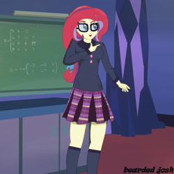 Size: 1024x1024 | Tagged: safe, artist:josue1992, moondancer, equestria girls, comic, equestria girls-ified, solo