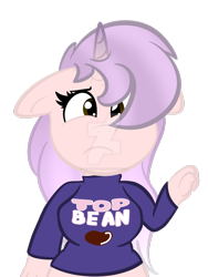 Size: 1024x1365 | Tagged: safe, artist:binkyt11, oc, oc only, oc:cassandra flora, anthro, unicorn, anthro oc, chubby, female, mare, simple background, solo, transparent background, watermark