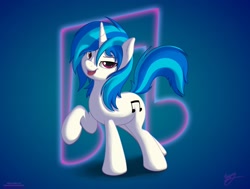 Size: 2500x1894 | Tagged: safe, artist:skipsy, dj pon-3, vinyl scratch, pony, unicorn, female, horn, mare, solo