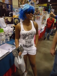 Size: 3240x4320 | Tagged: safe, dj pon-3, vinyl scratch, human, cosplay, irl, irl human, photo