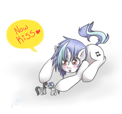 Size: 1656x1542 | Tagged: safe, artist:sorenbrian, dj pon-3, octavia melody, vinyl scratch, earth pony, pony, unicorn, now kiss