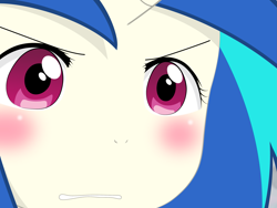 Size: 2675x2009 | Tagged: safe, artist:yuki endo, dj pon-3, vinyl scratch, anthro, ambiguous facial structure, gununu, high res, meme, reaction image