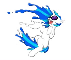 Size: 1214x1024 | Tagged: artist needed, safe, dj pon-3, vinyl scratch, pony, unicorn, melting, solo