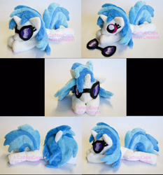 Size: 1024x1100 | Tagged: safe, artist:catnapcaps, dj pon-3, vinyl scratch, beanie (plushie), irl, photo, plushie, solo, squeaky