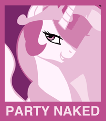 Size: 1040x1188 | Tagged: safe, princess celestia, alicorn, pony, female, mare, multicolored mane, party naked, princess molestia, solo, white coat