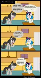 Size: 1024x1945 | Tagged: safe, artist:huskkies, dj pon-3, octavia melody, vinyl scratch, earth pony, pony, unicorn, comic