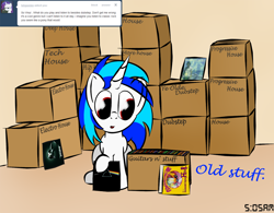 Size: 1100x860 | Tagged: safe, artist:abaddon41, dj pon-3, vinyl scratch, pony, unicorn, album cover, are you experienced, ask, ask vinyl and octavia, background pony, boards of canada, deadmau5, female, hipgnosis, jimi hendrix, jimi hendrix experience, mare, pink floyd, red eyes, the dark side of the moon