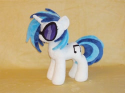 Size: 900x670 | Tagged: safe, artist:razielledbx, dj pon-3, vinyl scratch, pony, unicorn, irl, photo, plushie, solo