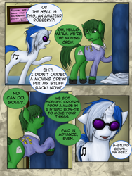 Size: 900x1200 | Tagged: safe, artist:hewhoerasesmost, dj pon-3, vinyl scratch, pony, unicorn, comic, symponya