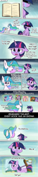 Size: 1956x9021 | Tagged: safe, artist:artiks, applejack, fluttershy, moondancer, pinkie pie, princess celestia, rainbow dash, rarity, starlight glimmer, sunset shimmer, twilight sparkle, twilight sparkle (alicorn), alicorn, amending fences, equestria girls, friendship is magic, magical mystery cure, the cutie re-mark, book, comic, dialogue, end of ponies, floppy ears, mane six, sad, twilighting