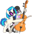 Size: 900x959 | Tagged: safe, artist:yanoda, dj pon-3, octavia melody, vinyl scratch, earth pony, pony, unicorn, cello, musical instrument, simple background, transparent background