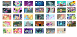 Size: 1354x658 | Tagged: safe, edit, edited screencap, screencap, amethyst star, apple bloom, applejack, autumn blaze, big macintosh, bon bon, chancellor neighsay, chancellor puddinghead, cozy glow, derpy hooves, discord, donut joe, dragon lord ember, fili-second, flam, flim, fluttershy, garble, gilda, lord tirek, lyra heartstrings, mare do well, masked matter-horn, mayor mare, mistress marevelous, moondancer, pharynx, pinkie pie, prince rutherford, princess ember, radiance, rainbow dash, rarity, saddle rager, sandbar, scootaloo, sludge (g4), soarin', somnambula, sparkler, spike, spike the regular dog, spitfire, starlight glimmer, stellar flare, sunburst, sunset shimmer, sweetie belle, sweetie drops, tempest shadow, terramar, thorax, trixie, twilight sparkle, twilight sparkle (alicorn), zapp, zecora, alicorn, changedling, changeling, diamond dog, dog, a bird in the hoof, a canterlot wedding, a dog and pony show, bridle gossip, call of the cutie, celestial advice, cheer you on, daring done?, do princesses dream of magic sheep, equestria girls, equestria girls series, every little thing she does, father knows beast, filli vanilli, forgotten friendship, friendship games, hearth's warming eve (episode), legend of everfree, let it rain, mmmystery on the friendship express, molt down, over a barrel, power ponies (episode), rainbow rocks, rollercoaster of friendship, school raze, slice of life (episode), the best night ever, the cutie pox, the cutie re-mark, the ending of the end, the mysterious mare do well, to where and back again, twilight's kingdom, spoiler:eqg series (season 2), agent carter, agents of shield, ant-man, ant-man and the wasp, avengers, avengers: age of ultron, avengers: endgame, avengers: infinity war, black panther, captain america, captain america: civil war, captain america: the first avenger, captain america: the winter soldier, captain marvel, caption, cloak and dagger, cutie mark crusaders, daredevil, doctor strange, drone, exploitable meme, flim flam brothers, flutterrage, frozen, golden oaks library, guardians of the galaxy, guardians of the galaxy vol. 2, heart's desire, image macro, inhumans, iron fist, iron man, iron man 2, iron man 3, jessica jones, luke cage, marvel cinematic universe, meme, power ponies, prince pharynx, runaways, spider-man, spider-man: far from home, spider-man: homecoming, text, the avengers, the defenders, the incredible hulk, the punisher, thor, thor: ragnarok, thor: the dark world, toaster robot, wall of tags, whip, wonderbolts