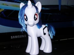 Size: 2272x1704 | Tagged: safe, artist:ladyofsesshoumaru, dj pon-3, vinyl scratch, pony, brushable, custom, irl, photo, solo, toy