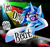 Size: 900x840 | Tagged: safe, artist:scythegirl, dj pon-3, vinyl scratch, pony, unicorn, female, mare, solo, two toned mane, white coat