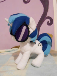 Size: 1000x1333 | Tagged: safe, artist:legadema, dj pon-3, vinyl scratch, irl, photo, plushie, solo