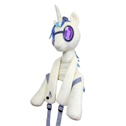 Size: 1000x1000 | Tagged: safe, dj pon-3, vinyl scratch, pony, unicorn, backpack, photo, welovefine