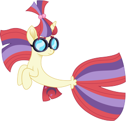 Size: 1500x1448 | Tagged: safe, alternate version, artist:cloudyglow, moondancer, seapony (g4), female, goggles, movie accurate, seaponified, seapony moondancer, simple background, solo, species swap, transparent background