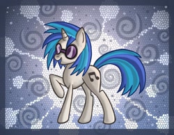 Size: 1800x1400 | Tagged: safe, artist:raptor007, dj pon-3, vinyl scratch, pony, unicorn, female, horn, mare, solo