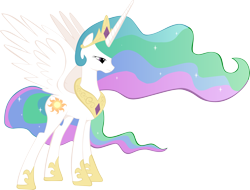 Size: 3083x2337 | Tagged: safe, artist:voaxmasterspydre, princess celestia, alicorn, pony, female, high res, mare, simple background, solo, transparent background, vector