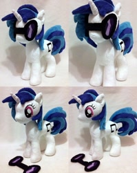 Size: 797x1002 | Tagged: safe, artist:agatrix, dj pon-3, vinyl scratch, glasses, irl, photo, plushie, solo