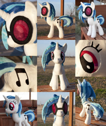 Size: 2000x2370 | Tagged: safe, artist:adamlhumphreys, dj pon-3, vinyl scratch, irl, photo, plushie, solo