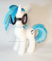 Size: 1028x1200 | Tagged: safe, artist:planetplush, dj pon-3, vinyl scratch, irl, photo, plushie, solo