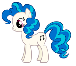 Size: 1656x1446 | Tagged: safe, artist:durpy, color edit, dj pon-3, pinkie pie, vinyl scratch, earth pony, pony, cutie mark, female, hooves, mare, simple background, solo, standing, transparent background, vector