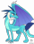 Size: 2448x3264 | Tagged: safe, artist:flynnmlp, artist:shinycyan, derpibooru import, princess ember, dragon, collaboration, dragoness, female, lidded eyes, quadrupedal, simple background, solo, transparent background