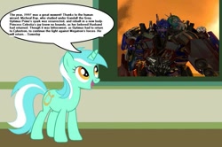 Size: 887x588 | Tagged: safe, lyra heartstrings, princess celestia, alicorn, pony, chalkboard, human studies101 with lyra, meme, optilestia, optimus prime, transformers, vector