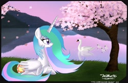 Size: 2363x1545 | Tagged: safe, artist:willisninety-six, princess celestia, alicorn, pony, female