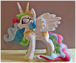 Size: 1208x1000 | Tagged: safe, artist:mamaapple, princess celestia, irl, photo, plushie